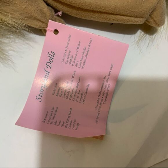 NWT New Vintage Madame Alexander The Wizard of Oz The Cowardly Lion Doll - Picture 6 of 6